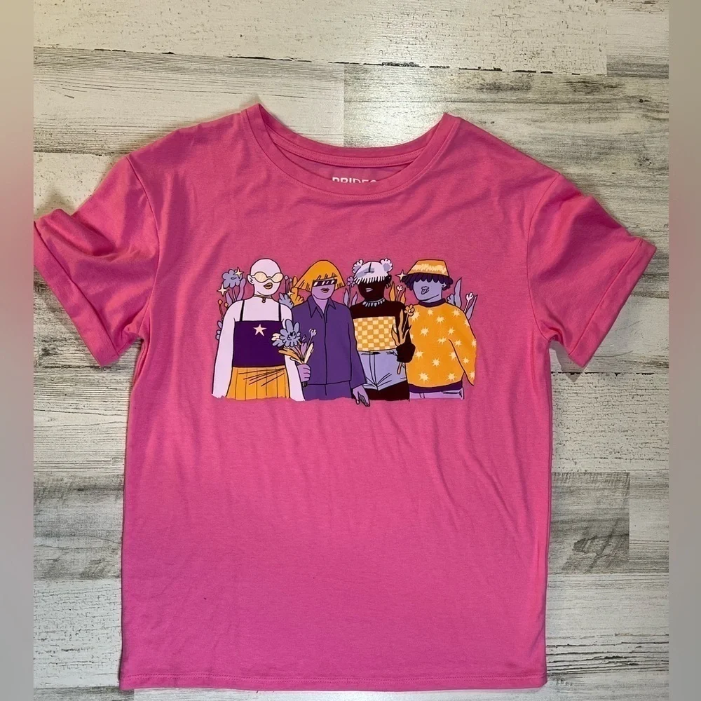 Kids Target pride shirt 👚 by ANJELICA COLLIARD 2023
